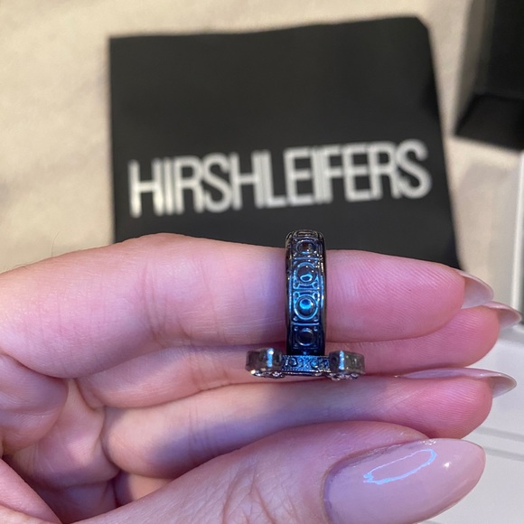 Chanel Logo Silver Threads Ring - Picture 8 of 9